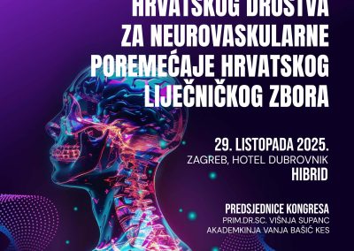 XII KONGRES HRVATSKOG DRUŠTVA ZA NEUROVASKULARNE POREMEĆAJE HRVATSKOG LIJEČNIČKOG ZBORA