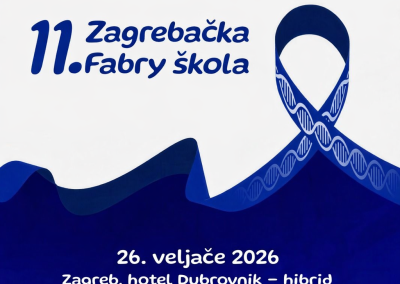 11. Zagrebačka Fabry Škola i 1. Simpozij Kognitivni Poremećaji u Neurologiji